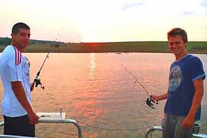 Fishing on Lake Tinaroo