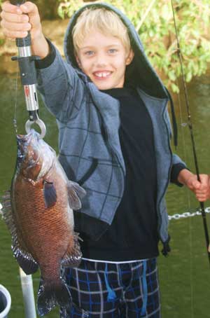 Fishing on Lake Tinaroo