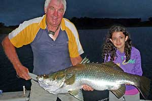 Fishing on Lake Tinaroo