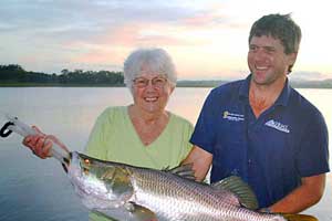 Fishing on Lake Tinaroo