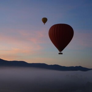 Ballooning on the Tablelands - Dawn