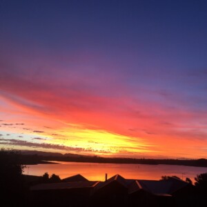 Sunset over Edgewater